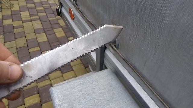 Нож Джеро своими руками, заточка не наждачным станком! смотреть онлайн