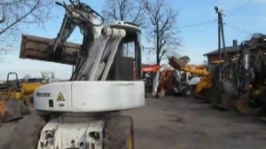 Экскаватор-погрузчик MECALAC 12 MSX 2002г WWW.KMRENT.PL +48 663560322.AVI