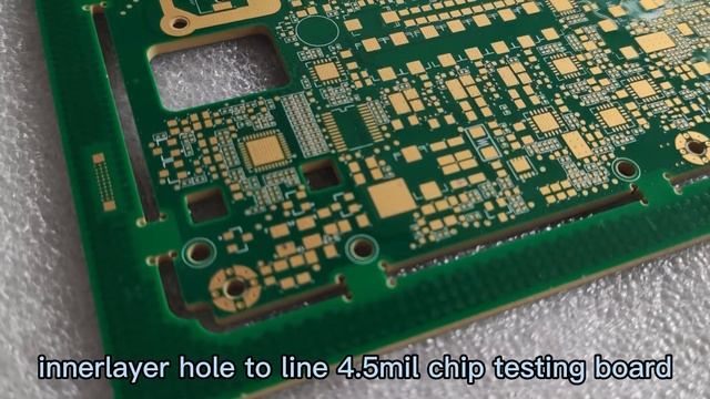 8L HDI any layer,R04450F+HTG mix pressing inner layer hole to line 4.5mil chip testing board смотреть онлайн