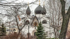 Собор Покрова Пресвятой Богородицы в Марфо-Мариинской обители сестер милосердия.