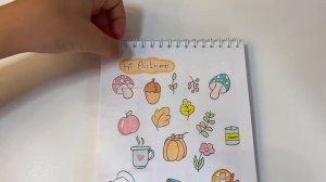 КАК СДЕЛАТЬ ОСЕННИЕ СТИКЕРЫ В УПАКОВКЕ для ЕЖЕДНЕВНИКА!