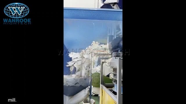 Шредер и мельница для измельчения заброшенных моделей 100-1000 кг/ч.