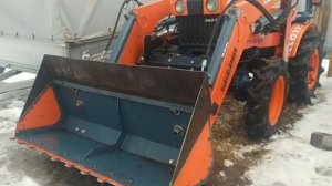 Увеличил объем КУНа 🚜 Kubota b6000