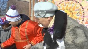 Как справляли Масленицу у нас в деревне!