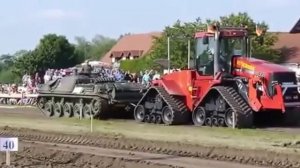 ТРАКТОР ПРОТИВ ТАНКА!!! ТЯНЕТ ТАНКА КАК МАШИНУ!!