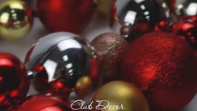 Гирлянда из шаров новогодняя 2 метра смотреть онлайн