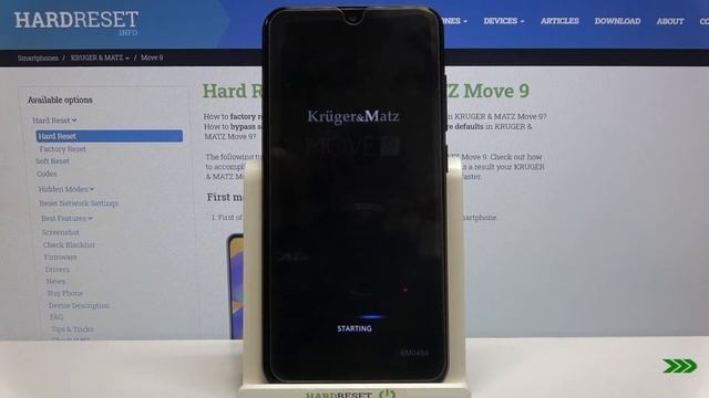 How to Enable Safe Mode in KRUGER & MATZ Move 9 – Deactivate Third-Part Apps смотреть онлайн