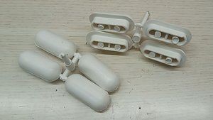 Отливка дэмпферов для сантехники. 4 шт в форме. Пэп. Шор 90