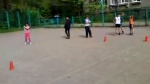 Ершов В.  и Даудова М.  (толкание ядра)