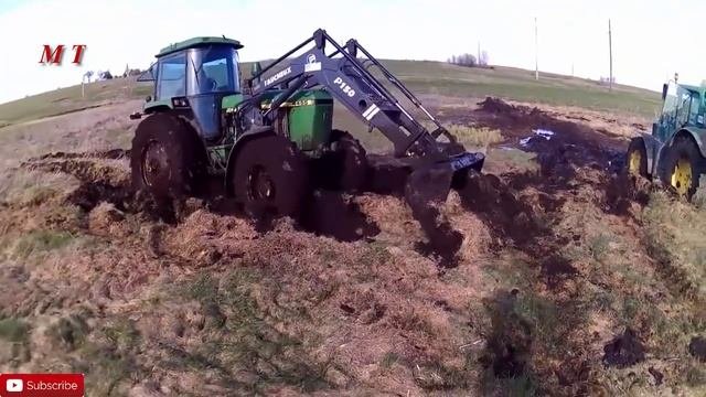 Тракторы застряли в грязи - новый сборник
