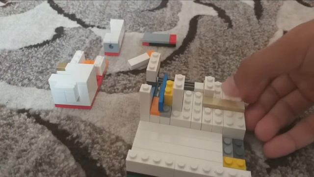 Как сделать сейф из лего с отпичатком пальца.