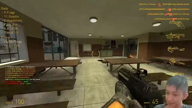 Half-Life 2 Deathmatch Livestream смотреть онлайн