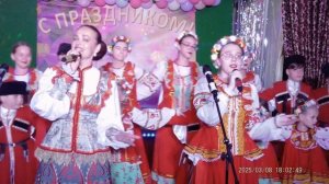 2025г 9 марта поют хор Казачата и Яна Притыка г.Приморско Ахтарск