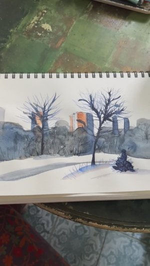 Как я на 8 марта на пленэр сходила