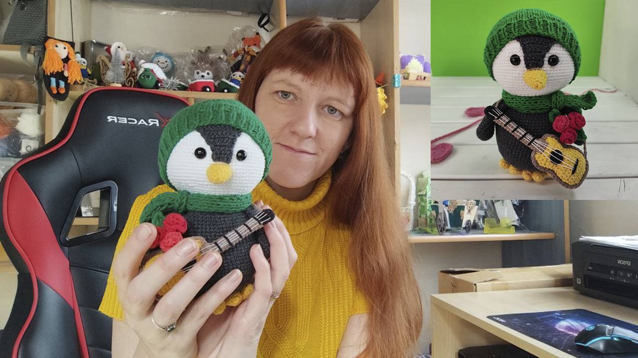 История одной Вязанной Игрушки [Игрушки Крючком] Игра Дай моток смотреть онлайн