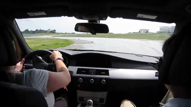 Rowena Patton M5 Wet Skid Pad at BMW Test Track in Greer, SC смотреть онлайн