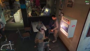 Grand Theft Auto V Bar Fight