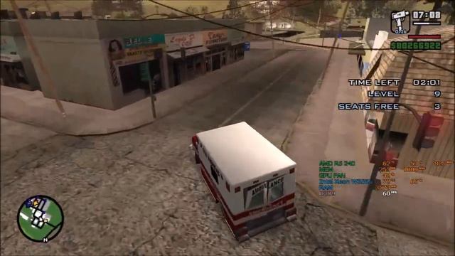 Grand Theft Auto San Andreas [100% Part 9] - Paramedic Missions смотреть онлайн