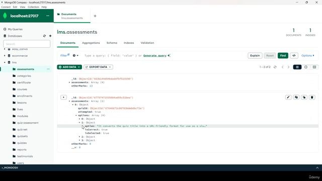 195 -Manage Quiz Submission for Course Part 9 смотреть онлайн