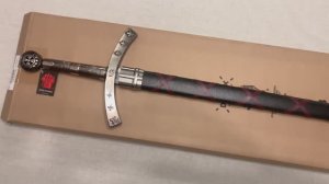 Меч Гуго де Пейна серебро, Hugo de Payens sword, France 1118, Denix 4188/NQ