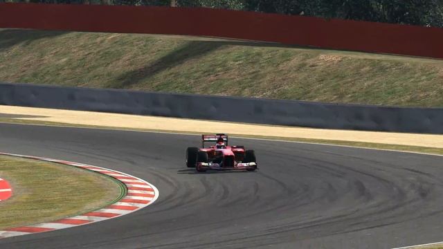 Assetto Corsa - Ferrari F138 @Barcelona - 1:21:446 смотреть онлайн