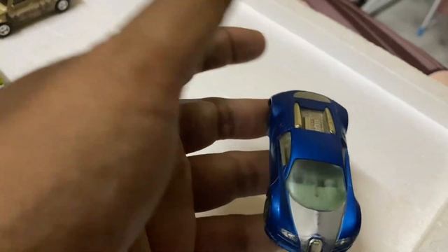 Hotwheels Bugatti Veyron Satin Blue