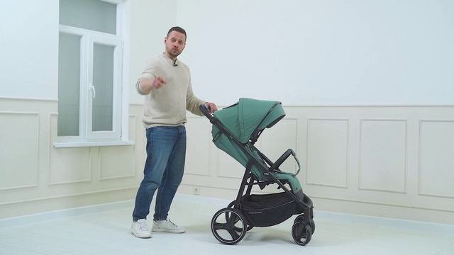 Прогулочная коляска Indigo SPARK - детская коляска с легким весом и удобным управлением.