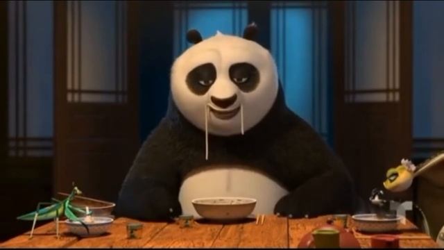 Po imita al maestro shifu