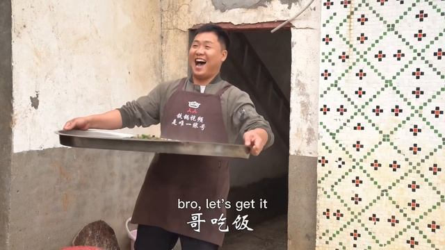 5斤牛肺，二弟做“牛肺燉蘿蔔”，出鍋香味四溢，連湯汁都吃完｜Mukbang【鐵鍋視頻】