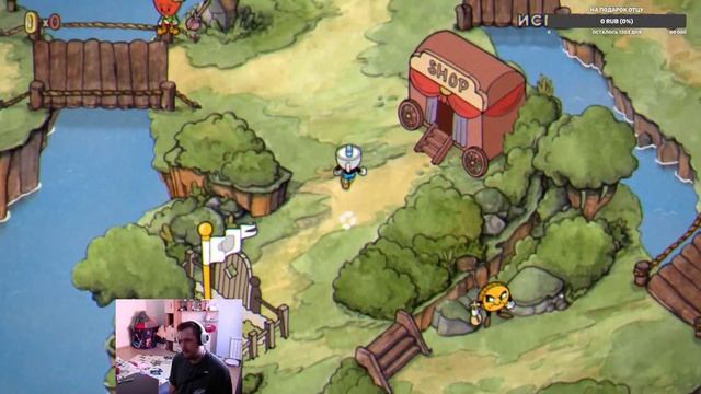 Потратил пол жизни чтоб Пройти лягушек / Taly Проходит Cuphead (часть 2) смотреть онлайн