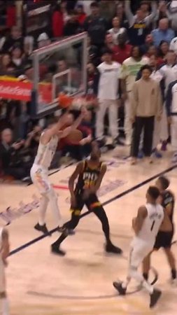 Nikola Jokic was diming on his historic night