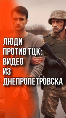 История с ярким финалом: посмотрите, как в Днепропетровске люди дали бой живодёрам из ТЦК