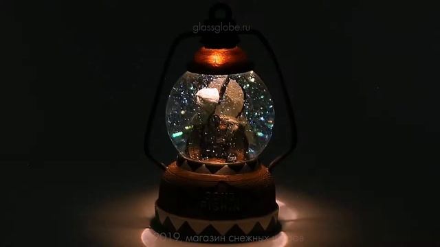 Снежный шар "Ушел на рыбалку" смотреть онлайн