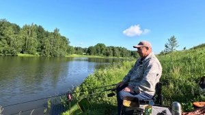 Раннее утро, на плотину за карасиком.