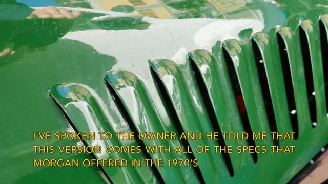 Morgan Plus 8! 3.5 Liter V8 Rover! Start-Up & Sound! From 1970! смотреть онлайн