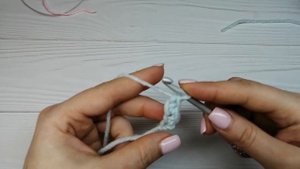 Эластичный наборный край крючком