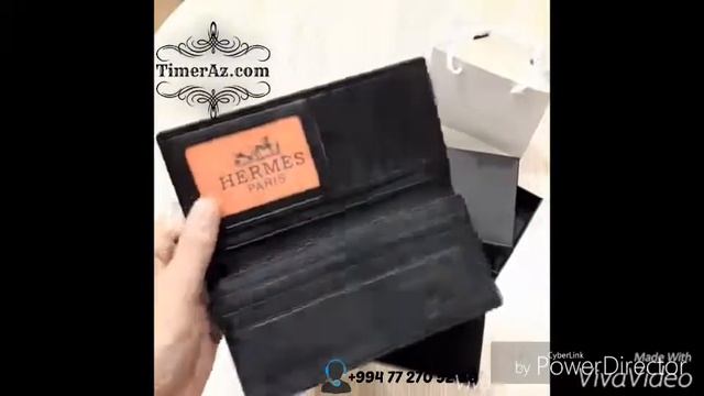 "Hermes" Dəri Pul Kisəsi