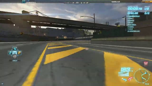 NFSW: Audi R8 5.2 FSI on Brooks Street / Audi R8 5.2 FSI Test drive смотреть онлайн