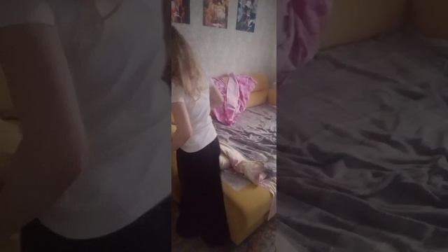 Кира и Ляпо Тоня 💗 в лагерье🏕️ смотреть онлайн