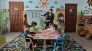 Занятие по математике в средней группе