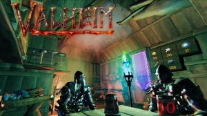 Играем в Valheim ➤ Валхейм прохождение ➤ Кооператив ➤ 10 ➤ Постройка дома...