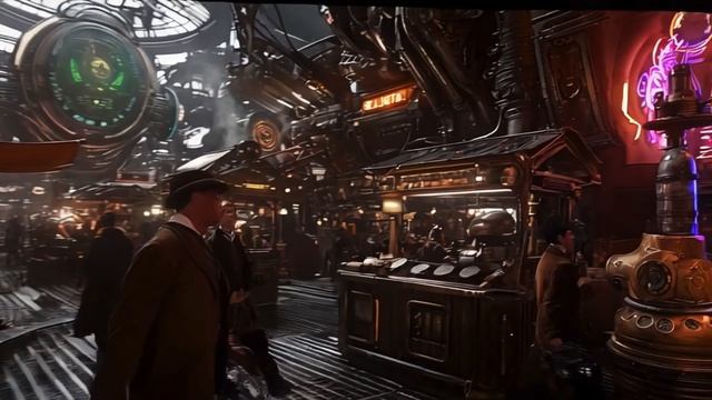 Steampunk Vision of the Skies   AI-Generated Video