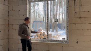 Остекление дома в сосновом лесу качественными окнами Рехау Делайт 70мм