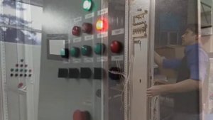 Настройка шкафа управления четырьмя приводами
