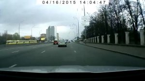 Нарушение правил перестроения