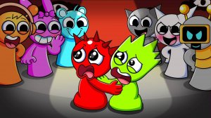 Спрунки - Мультики про Спрунке попали в беду | МУЛЬТФИЛЬМЫ SPRUNKI