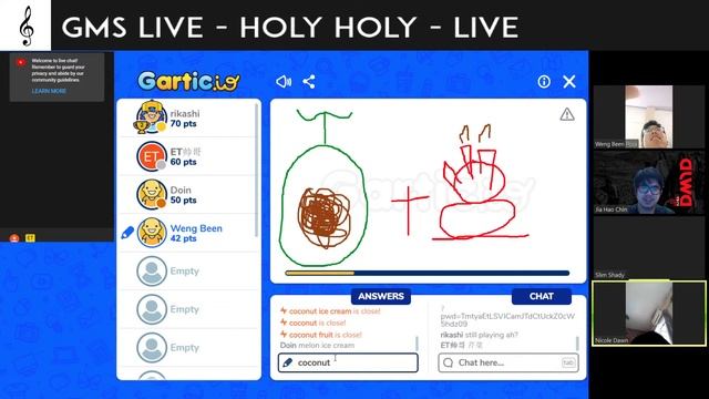 Gartic.io games with CG! смотреть онлайн