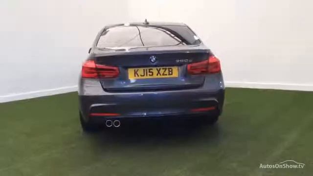 BMW 3 SERIES 320D M SPORT GREY 2015 смотреть онлайн