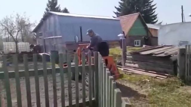 Мини погрузчик своими руками. Тобольск смотреть онлайн