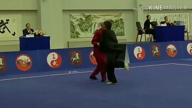 Тунбэй туйте  на Чемпионате Москвы по кунгфу 2020 года.  2020 Moscow Kungfu Championships. Tongbei. смотреть онлайн